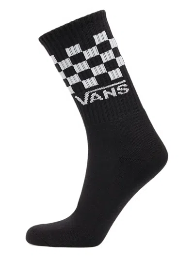 Vans Checkerboard Crew Socks In Multi