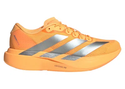 Pre-owned Adidas Originals Adizero Evo Sl (women's) Sneakers In Flash Orange/magic Grey Met/iron Metallic