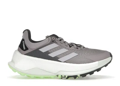 Pre-owned Adidas Originals Terrex Soulstride Ultra Trail (women's) Sneakers In Preloved Fig/silver Dawn/aurora Black In Multi