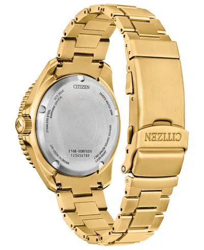Citizen Mens Gold Tone Stainless Steel Bracelet Watch Bn0262-59w In Gold