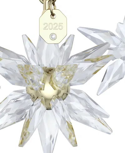 Swarovski Annual Edition 2025 3d Ornament Set In White