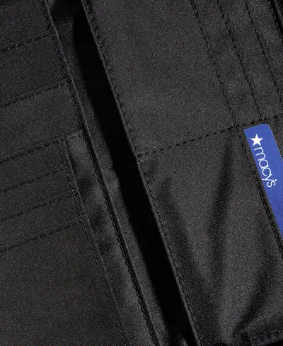 Giani Bernini Quilted Receipt Manager Wallet, Macy's Exclusive In Black