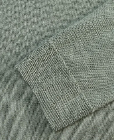 Alfani Men's Merino Wool-blend Turtleneck Sweater, Created For Macy's In Green