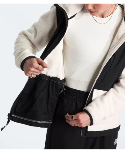 The North Face Women's Retro Denali Long Sleeve Hoodie In Black