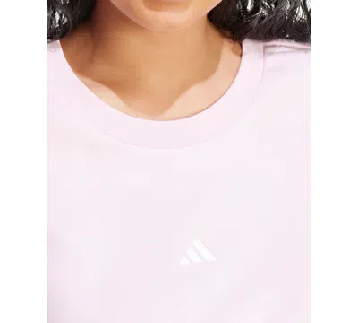 Adidas Originals (wmns) Adidas Adicolor Essentials Crew Sweatshirt 'pink' In Pink