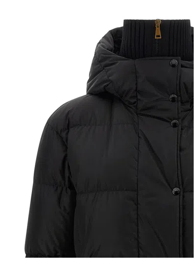 Moncler 'chamer' Down Jacket In Black