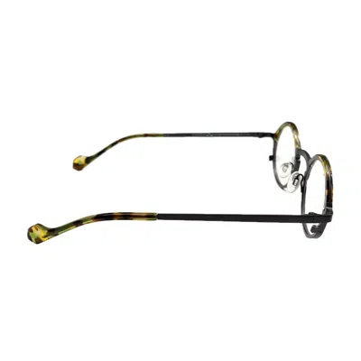 Matttew Taurus 12 Grigio Marrone Tartarugato Glasses In Black