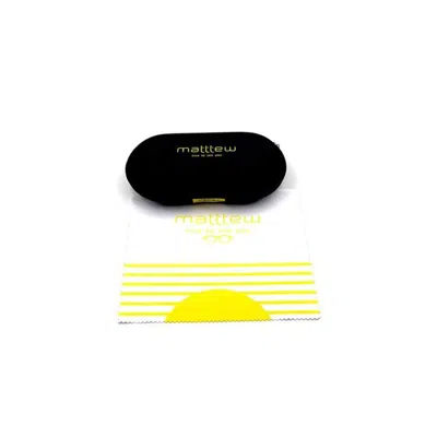 Matttew Silver 1880 Marrone Giallo Oro Glasses In Brown