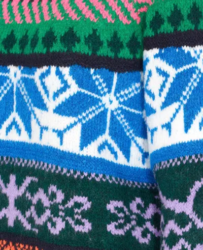 Essentiel Antwerp Irelando Green Crewneck Sweater In Green