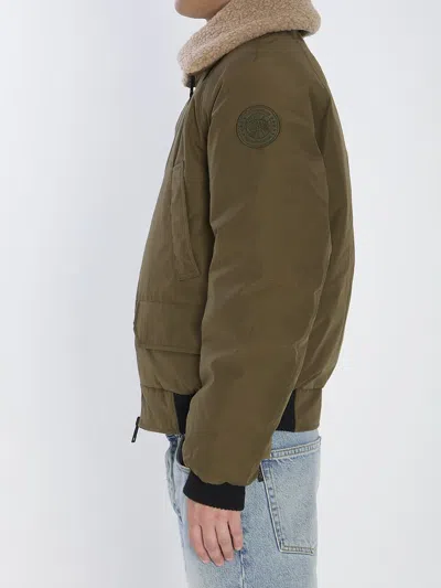 Canada Goose Men Chilliwack Aviator Bomber Jacket In Green
