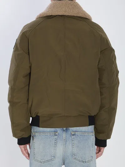 Canada Goose Men Chilliwack Aviator Bomber Jacket In Green