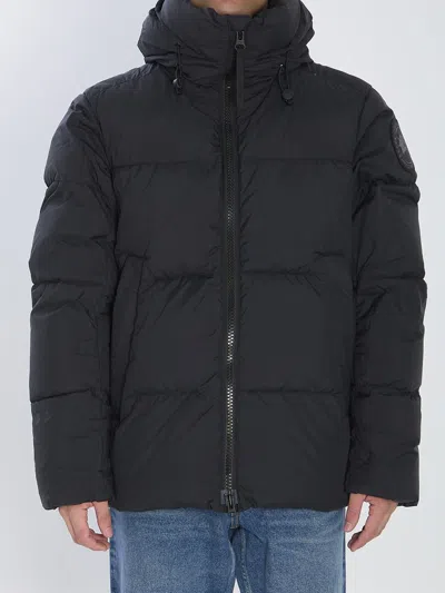 Canada Goose Crofton Black Label Padded Jacket In Enduraluxe In Black