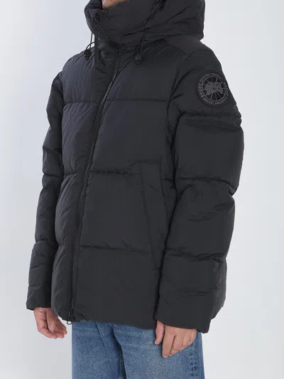 Canada Goose Crofton Black Label Padded Jacket In Enduraluxe In Black