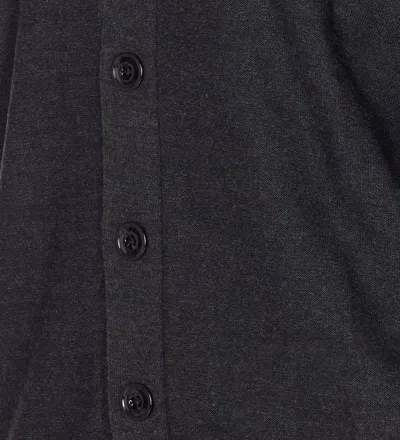 Lemaire Women Cardigan With Melange Effect In Black