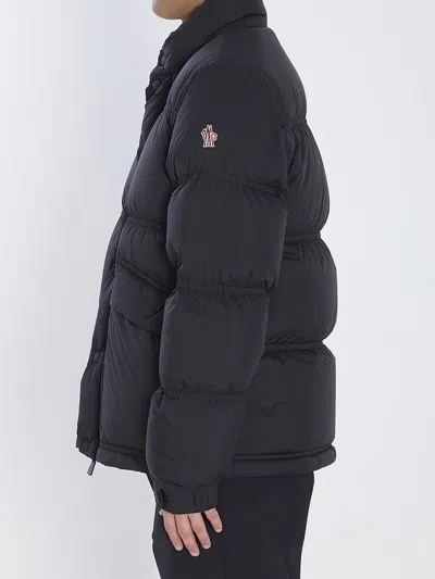 Moncler Grenoble Sernur Button-up Puffer Jacket In Black