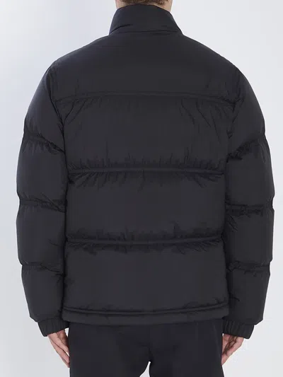 Moncler Grenoble Sernur Button-up Puffer Jacket In Black