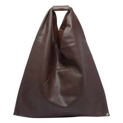 Mm6 Maison Margiela Borsa Japanese Classic Cocoa Brown In Brown