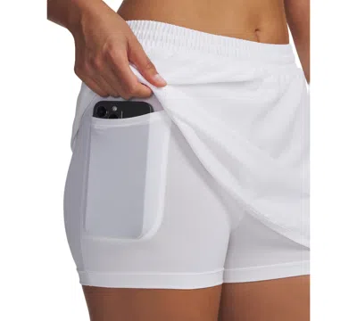 Under Armour Women's Fly By Pull On Skort In White