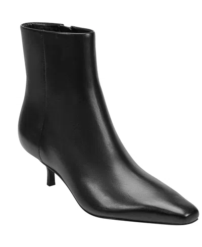 Marc Fisher Ltd Kiona Kitten Heel Bootie In Black