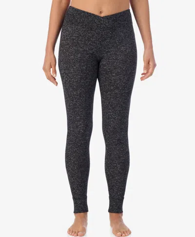 Cuddl Duds Petite Soft Knit Leggings In Gray