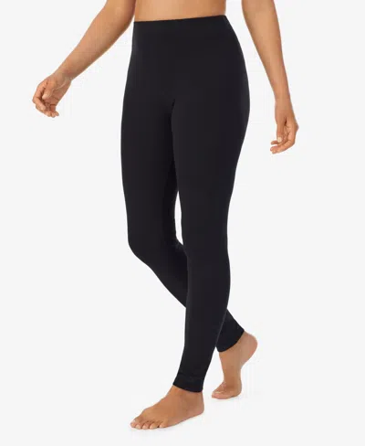 Cuddl Duds Women's High Rise Leggings In Black