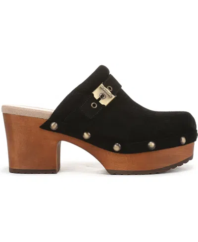 Dr. Scholl's Women's Original Joy Platform Clogs In Black