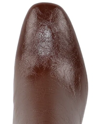 Circus Ny By Sam Edelman Women's Billie Wide-calf Knee-high Block-heel Dress Boots In Brown