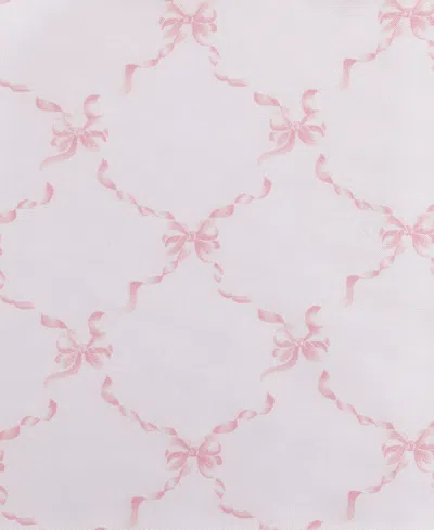 Laura Ashley Printed Satin 4-pc. Sheet Set, Queen In Pink