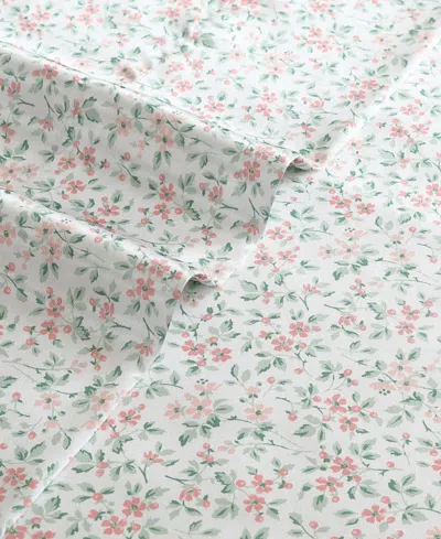 Laura Ashley Printed Satin 4-pc. Sheet Set, King