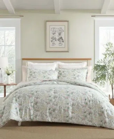 Laura Ashley Bramble Floral Cotton Comforter Set In Multi