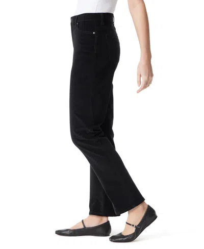 Gloria Vanderbilt Women's Amanda Cord Casual Pants, In Regular & Short In Black