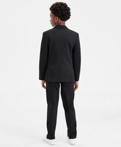 Michael Kors Boys 8-20 Knit Jacket In Black