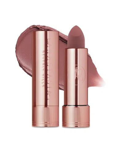 Anastasia Beverly Hills Full-pigment Matte & Satin Velvet Lipstick Mauve Cloud 0.10 Oz/3 G