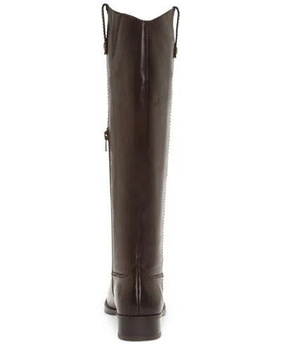 Inc International Concepts Women's Fawne Extra Wide-calf Boots, Macy's Exclusive In Brown