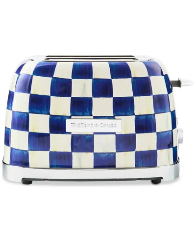 Mackenzie-childs Royal Check 2-slice Toaster In Multi