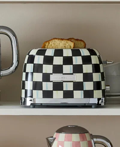 Mackenzie-childs Courtly Check 2-slice Toaster In Multi