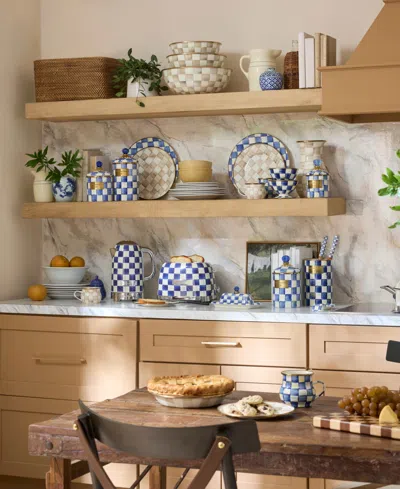 Mackenzie-childs Royal Check 2-slice Toaster In Multi