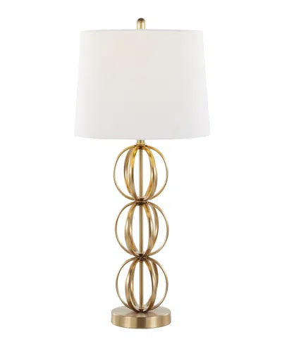 Lumisource 29" Metal Linx Contemporary Table Lamp, Set Of 2 In Gold