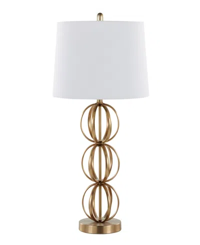 Lumisource 29" Metal Linx Contemporary Table Lamp, Set Of 2 In Gold
