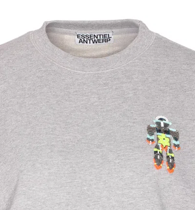 Essentiel Antwerp Ibernatus Sweatshirt In Gray