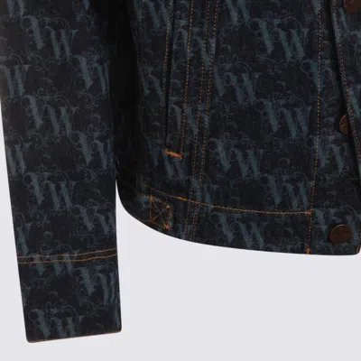 Vivienne Westwood Cotton Denim Jacket In Blue