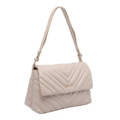 Liu •jo Versatile Crossbody Bag Adjustable Strap In Neutral