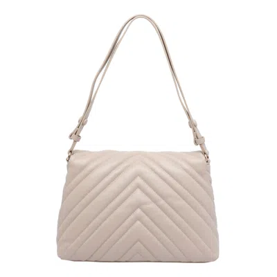 Liu •jo Versatile Crossbody Bag Adjustable Strap In Neutral