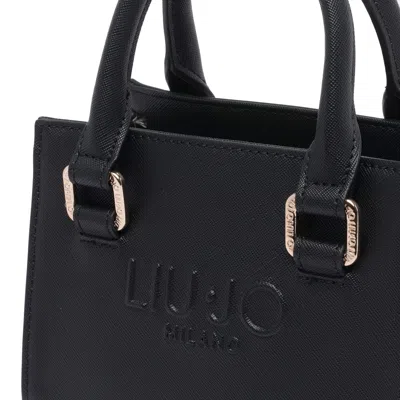 Liu •jo Versatile Handbag Removable Strap In Black