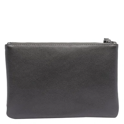 Liu •jo Logo Pochette In Gray