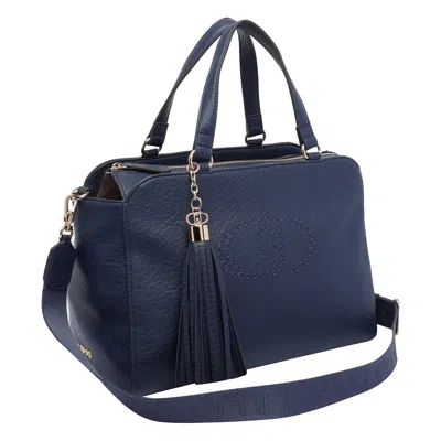 Liu •jo Versatile Cross-body Bag And Handles In Blue