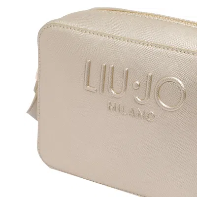 Liu •jo Versatile Shoulder Bag Adjustable Strap In Gold