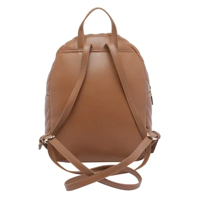 Liu •jo Versatile Quilted Backpack Featuring Multiple Pockets In Brown