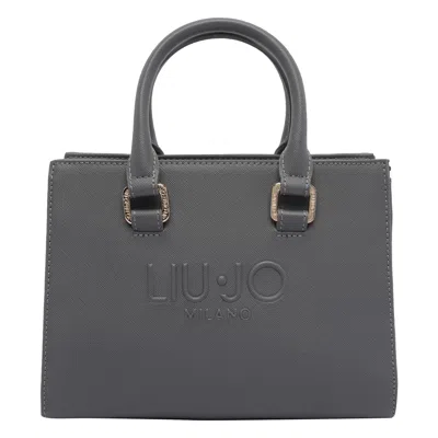 Liu •jo Versatile Tote Bag Featuring Dual Handles In Gray