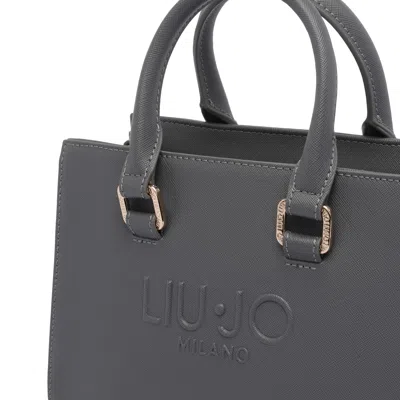 Liu •jo Versatile Tote Bag Featuring Dual Handles In Gray